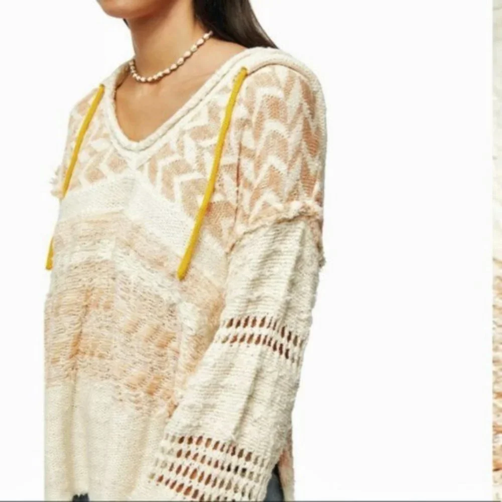 Free People Coastline Hoodie Med NWT - Picture 5 of 8